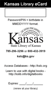 Kansas Library eCard